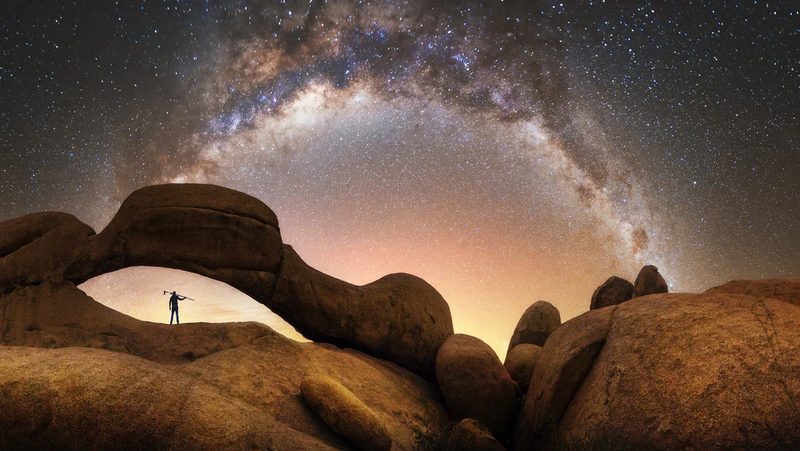 Voie Lactée · Namib